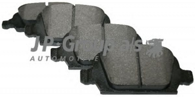 JP GROUP 1263700510 -  Комплект тормозных колодок, дисковый тормоз